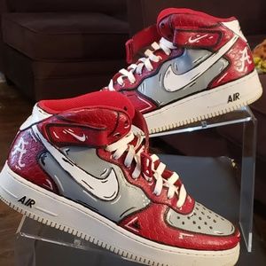 ROLL TIDE!!! Custom Nike Air Force 1 (Men's size 1